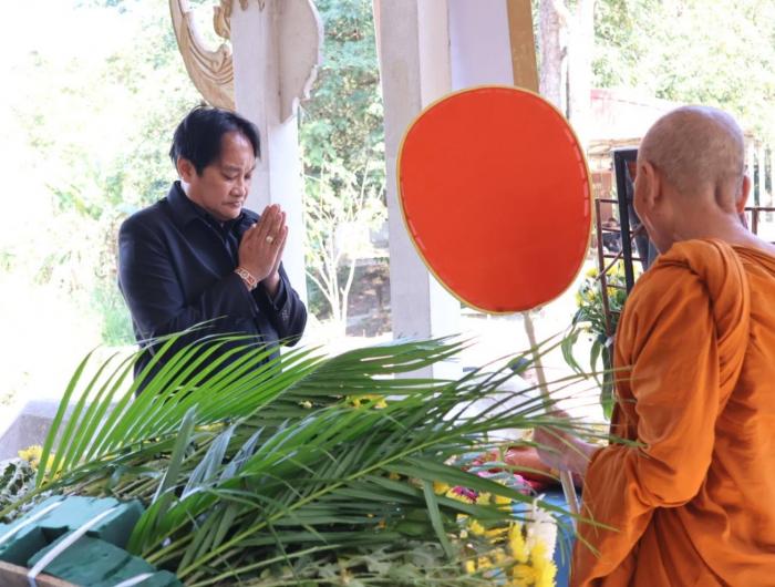พิธีฌาปนกิจศพ คุณแม่ทองเนียม นาใจคง