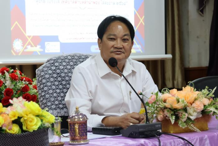 ประชุมประจำเดือน คณะผู้บริหาร พนักงานเทศบาล และพนักงานจ้างเทศบาลตำบลลำน้ำพอง ประจำเดือน กุมภาพันธ์ ๒๕๖๘