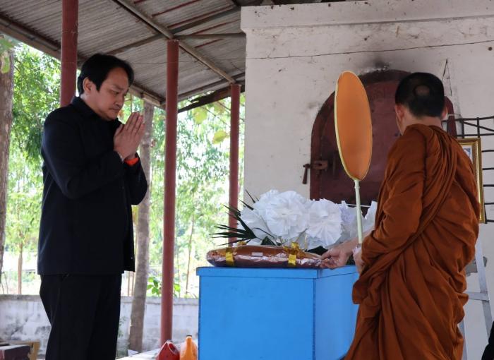 พิธีฌาปนกิจศพ คุณพ่อจำรัส ชินอ่อน 
