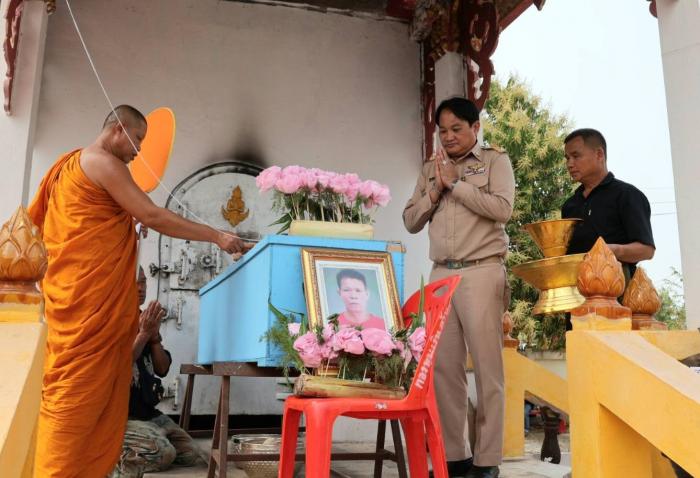 พิธีฌาปนกิจศพ คุณพ่อเทา กัญญา