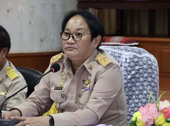 ประชุมประจำเดือน คณะผู้บริหาร พนักงานเทศบาล พนักงานจ้างเทศบาลตำบลลำน้ำพอง ประจำเดือน ตุลาคม ๒๕๖๗