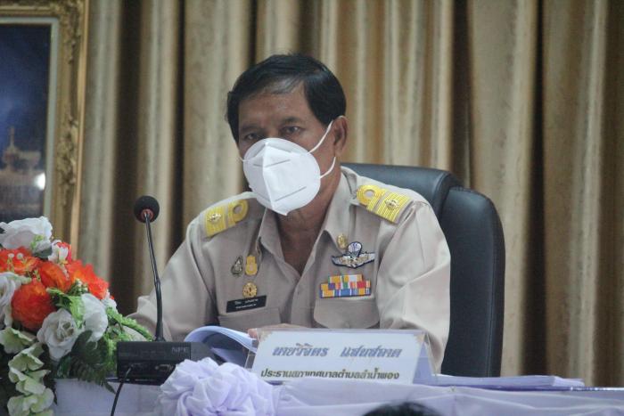 ประชุมสภาเทศบาลตำบลลำน้ำพอง สมัยสามัญ สมัยที่ ๓/๒๕๖๕ ครั้งที่ ๑