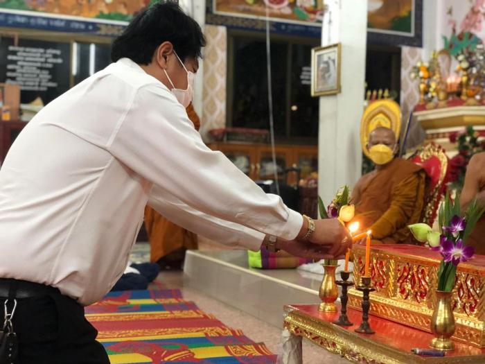 สวดพระอภิธรรมศพ หลวงตาประสิทธิ์ บ่อบัวเงิน
