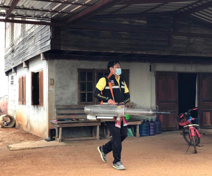 ลงพื้นที่พัฒนาชุมชนห้วยเสือเต้น หมู่ที่ ๑๖