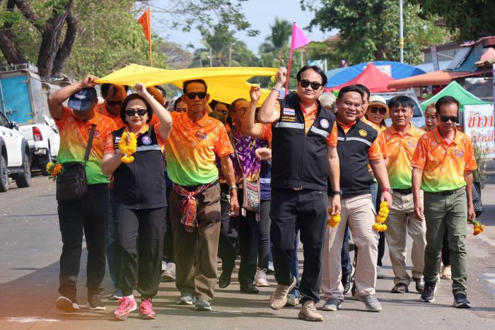 โครงการพัฒนาคุณภาพชีวิตผู้สูงวัยในโรงเรียนผู้สูงอายุ (กิจกรรมสร้างขวัญและกำลังใจในการไหว้พระ)