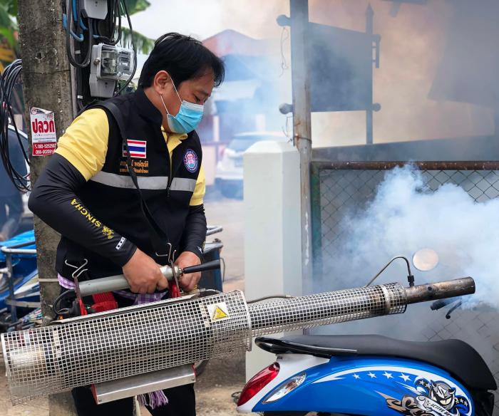 ลงพื้นที่พัฒนาชุมชนหินกองน้อย หมู่ที่ ๕