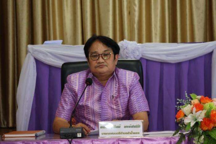 ประชุมเพื่อเตรียมความพร้อมในการร่วมงานประเพณีบุญกุ้มข้าวใหญ่ ๑๑๖ ปี ของดีน้ำพอง ประจำปี ๒๕๖๖