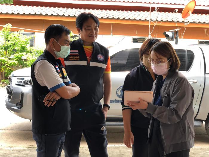 ลงพื้นที่สำรวจเพื่อสร้างประปาบาดาล เพื่อแก้ไขปัญหาพื้นที่ขาดแคลนน้ำ