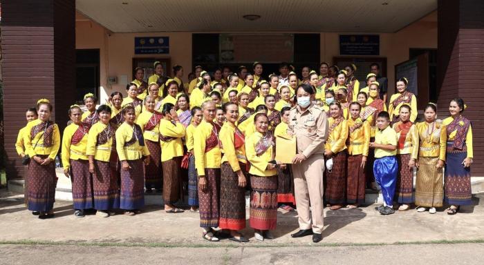 สนับสนุนนางรำร่วมบวงสรวง ๑๐ สิ่งศักดิ์สิทธิ์คู่เมืองขอนแก่น