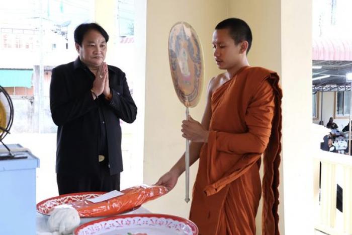 พิธีฌาปนกิจศพ นายชนะ ขาวกุลชร 