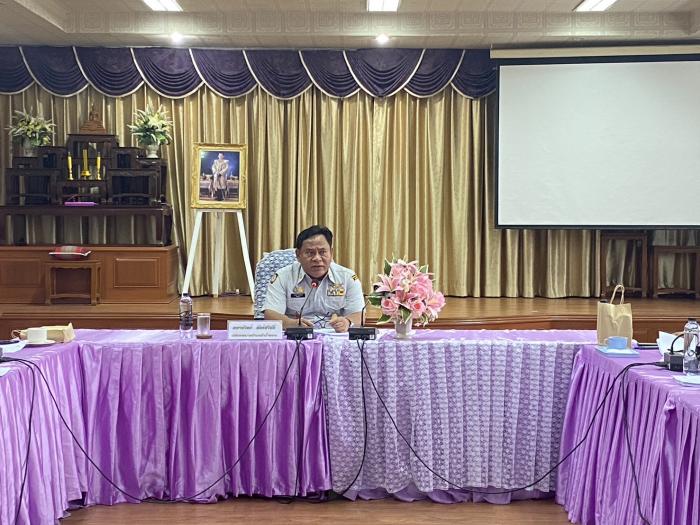 การประชุมคณะกรรมการสนับสนุนการจัดทำแผนพัฒนาท้องถิ่น เพื่อยกร่างแผนการดำเนินงานประจำปีงบประมาณ พ.ศ.๒๕๖๗