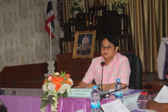 ประชุมคณะกรรมการกองทุนหลักประกันสุขภาพเทศบาลตำบลลำน้ำพอง ครั้งที่ ๑/๒๕๖๖ 
