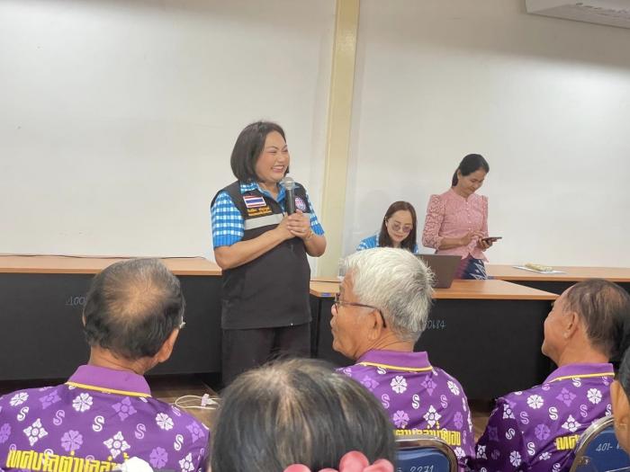 กิจกรรมในโรงเรียนผู้สูงอายุ เทศบาลตำบลลำน้ำพอง 