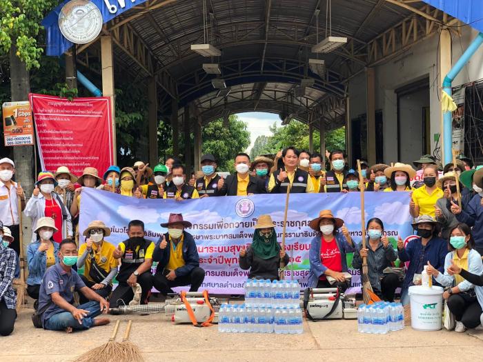 ลงพื้นที่พัฒนาชุมชนด้วง หมู่ที่ ๖