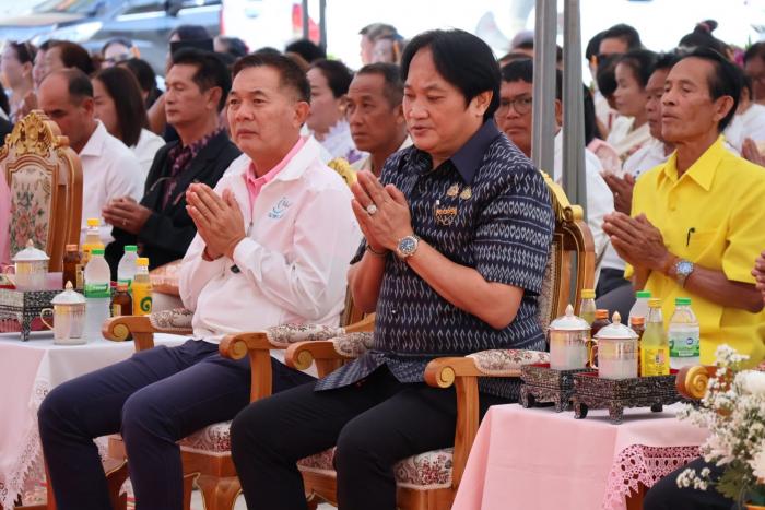พิธีทางศาสนร วัดทุ่งสว่าง ชุมชนด้วง