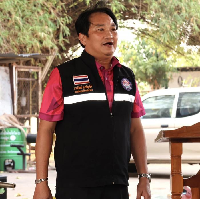 สมาชิก อปพร. เข้าฝึกฐานผจญเพลิง การใช้สารเคมีเบื้องต้นในการดับเพลิง