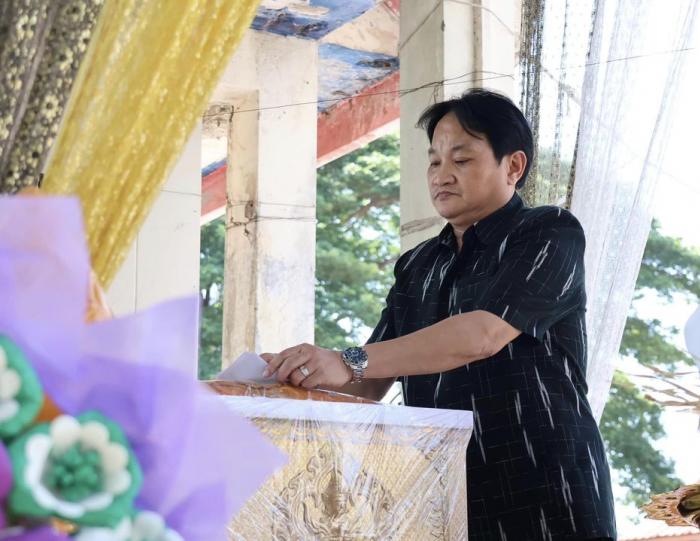 พิธีฌาปนกิจศพ คุณพ่อดำรงค์ บุญญะ