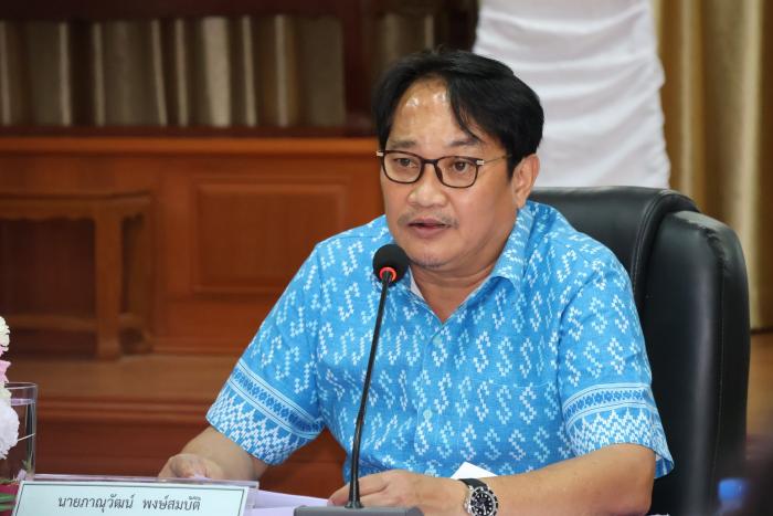 ประชุมคณะกรรมการกองทุนหลักประกันสุขภาพท้องถิ่นเทศบาลตำบลลำน้ำพอง ครั้งที่ ๔ ประจำปีงบประมาณ พ.ศ. ๒๕๖๖