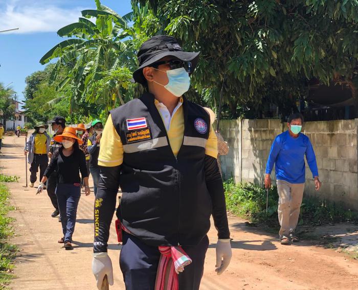 ลงพื้นที่พัฒนาชุมชนห้วยเสือเต้น หมู่ที่ ๓