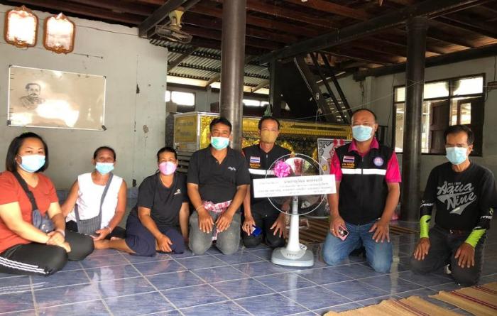 มอบพวงหรีดแสดงความไว้อาลัย นายชาญณรงค์ ชานนตรี