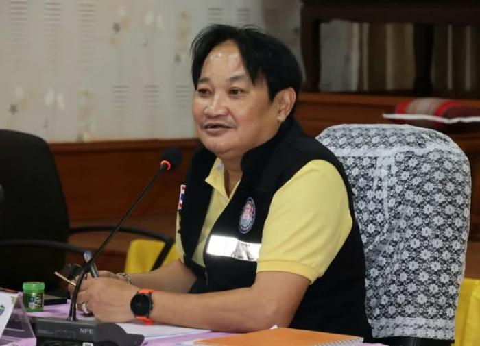 ประชุมประจำเดือน คณะผู้บริหาร พนักงานเทศบาล และพนักงานจ้างเทศบาลตำบลลำน้ำพอง ประจำเดือน ธันวาคม ๒๕๖๗