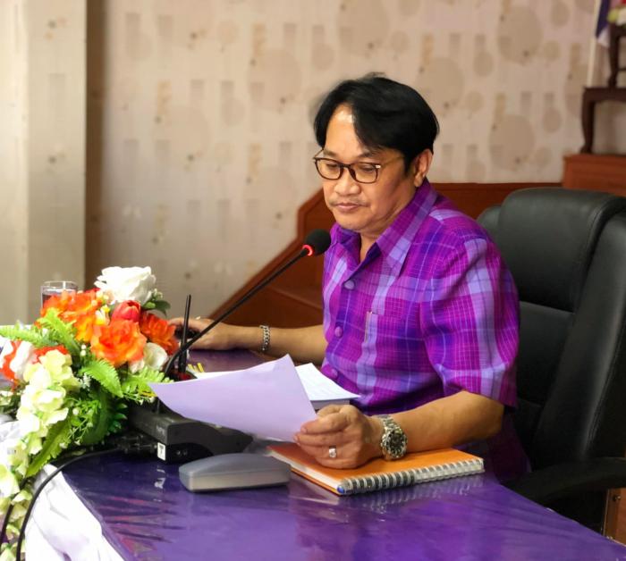 ประชุมคณะกรรมการช่วยเหลือประชาชนของเทศบาลตำบลลำน้ำพอง