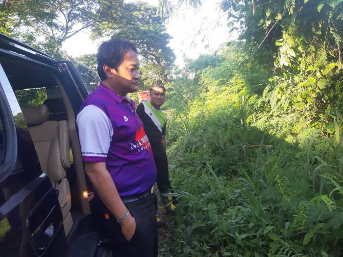 ปิดทางน้ำ ตรงบริเวณศาลเจ้าปู่ ด้วงคงคาเขต