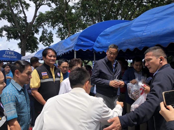 ร่วมต้อนรับท่านนายกรัฐมนตรีท่านเศรษฐา ทวีสิน