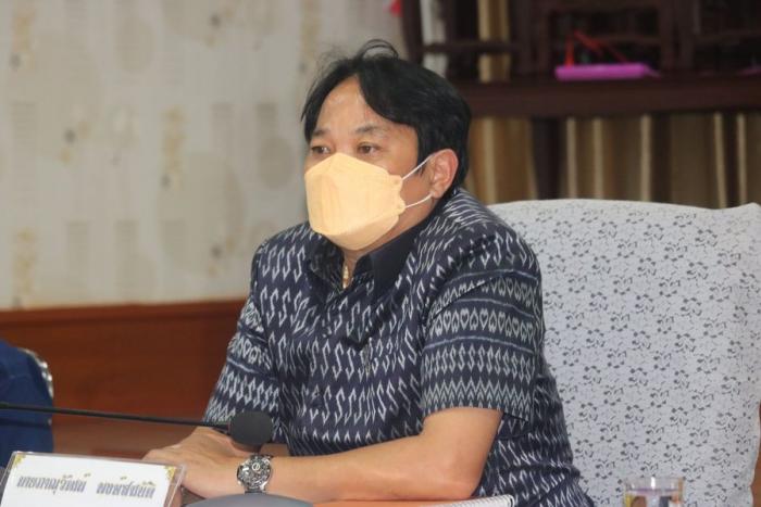 ประชุมประจำเดือน คณะผู้บริหาร พนักงานเทศบาล พนักงานจ้างเทศบาลตำบลลำน้ำพอง ครั้งที่ ๕ / ๒๕๖๕ ประจำเดือน พฤษภาคม ๒๕๖๕