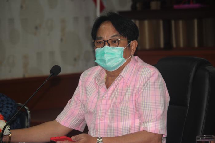 ประชุมประจำเดือน คณะผู้บริหาร พนักงานเทศบาล พนักงานจ้างเทศบาลตำบลลำน้ำพอง ครั้งที่ ๑๐ / ๒๕๖๕